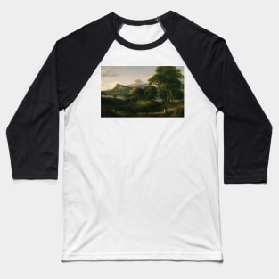 The Arcadian or Pastoral State by Thomas Cole Baseball T-Shirt